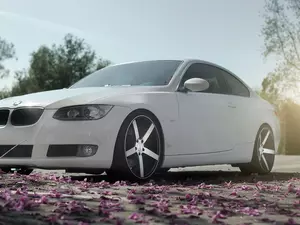 White, BMW 3 Coupe