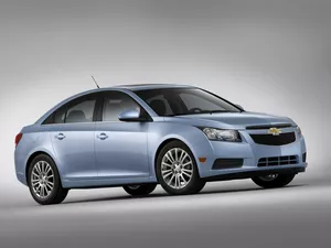 Sedan, blue, Chevrolet Cruze