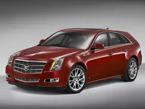 Combi, Red, Cadillac CTS