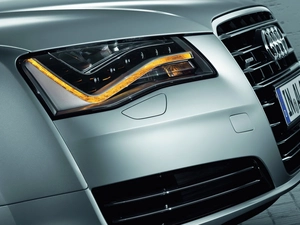 Lamp, Audi A8 D4, sign-post