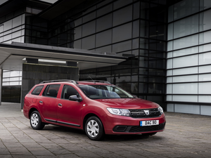 2017, red hot, Dacia Logan MCV