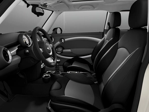 interior, Mini Clubman, dark