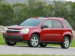 Red, dark, windows, Chevrolet Equinox