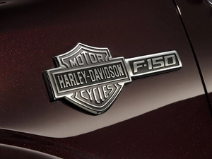 Harley Davidson, emblem, Ford F150