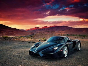 Desert, Ferrari, Enzo