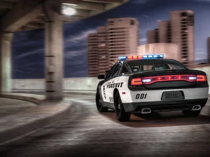 Automobile, Dodge Charger, 2011, police