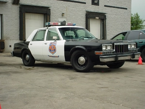 Dodge Diplomat, police
