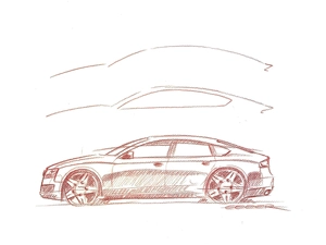 Prototype, Audi A7, Draft