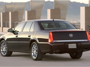 Cadillac DTS, Back, silencer, Lamps