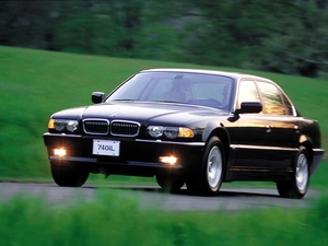 E38, Black, BMW