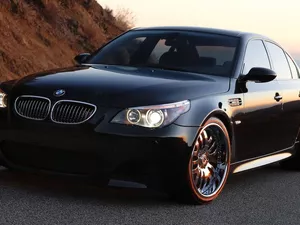 Black, BMW M5 E60