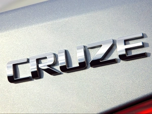 emblem, Chevrolet Cruze