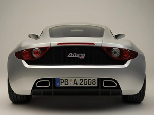 Back, emblem, logo, Artega GT