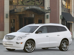 Crossover, White, Buick Enclave