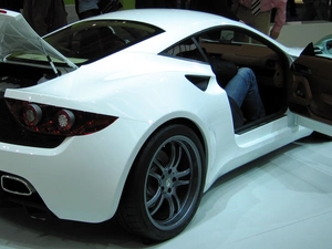 White, Engine, show, Artega GT