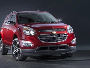 Equinox, Chevrolet, Red