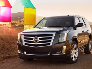 Cadillac, Escalade, SUV, jeep, Black