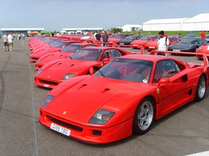 Ferrari F 40, rally, holders