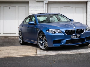 Blue, BMW M5 F10