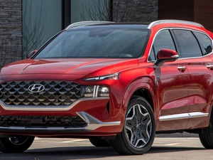 Red, Hyundai Santa Fe