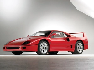 @, Ferrari F 40, headlights