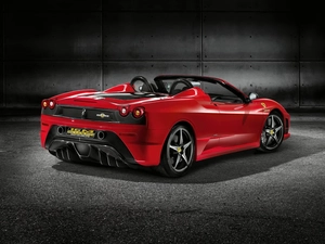 Red, Ferrari Scuderia Spider