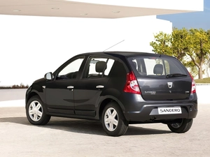 trunk, Dacia Sandero, flap