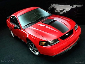 Ford Mustang, graphics