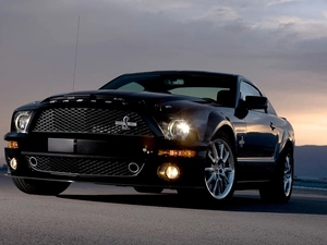 Black, Ford Shelby GT 500 KR