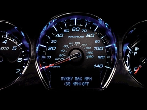 Ford Taurus, speedometer