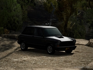 dark, forest, graphics, Autobianchi A112