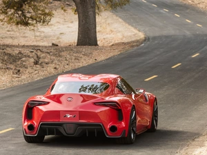 Concept, Way, Toyota, FT-1, red hot