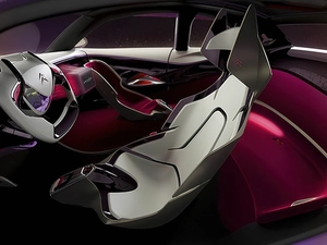 interior, Citroen Revolte, futuristic