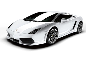 Mask, White, Lamborghini Gallardo