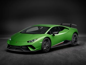 2017, Green, Lamborghini Huracan Performante