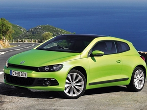 Green, VW Scirocco