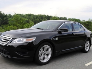 Ford Taurus, brake, @, grip