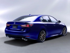GS, blue, Lexus