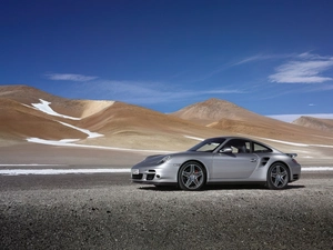 Carrera GT, on the sand