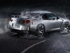 water, Nissan Skyline GT-R, Way