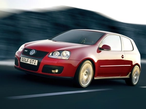 Red, Volkswagen Golf, GTI