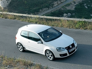 White, Golf 5, GTI
