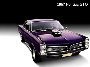 Pontiac GTO, Muscle, car, 1967