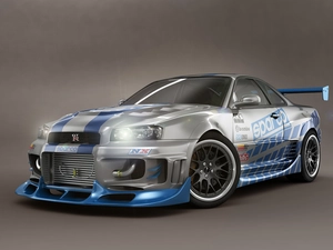 Automobile, Nissan SkyLine GTR