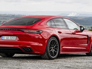 Red, Porsche Panamera GTS