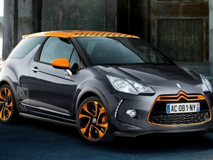 Citroen DS3, Orange, @, Halogens
