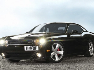 Xenon, Dodge Challenger, headlights