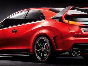 Civic, red hot, Honda