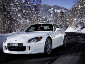 Way, Honda S 2000, winter