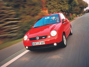 Volkswagen Lupo, red hot